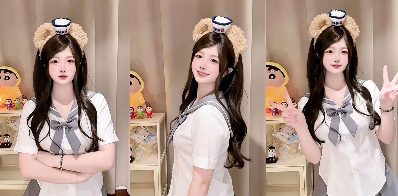 湖北武汉抖音主播【福气椰椰】与榜一大哥1v1裸聊自慰视频曝光，甜妹化身反差小野猫揉胸露穴诱惑爆棚